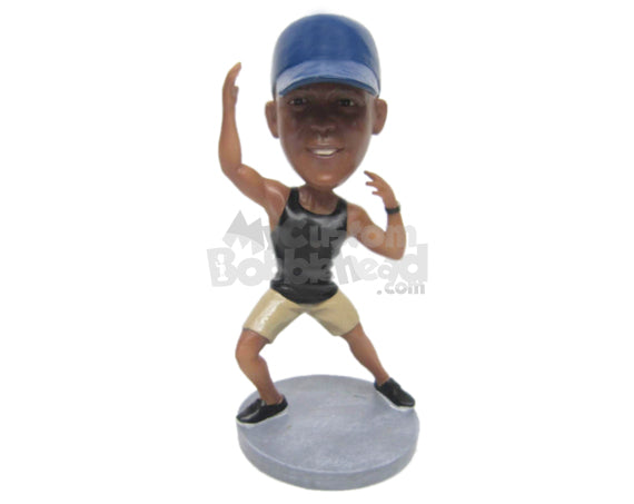 Custom Bobblehead Muscular Male Dancer Dancing Like A Pro - Sports & Hobbies Dancing Personalized Bobblehead & Cake Topper Custom Bobblehead Muscular Male Dancer Dancing Like A Pro - Sports & Hobbies Dancing Personalized Bobblehead & Cake Topper